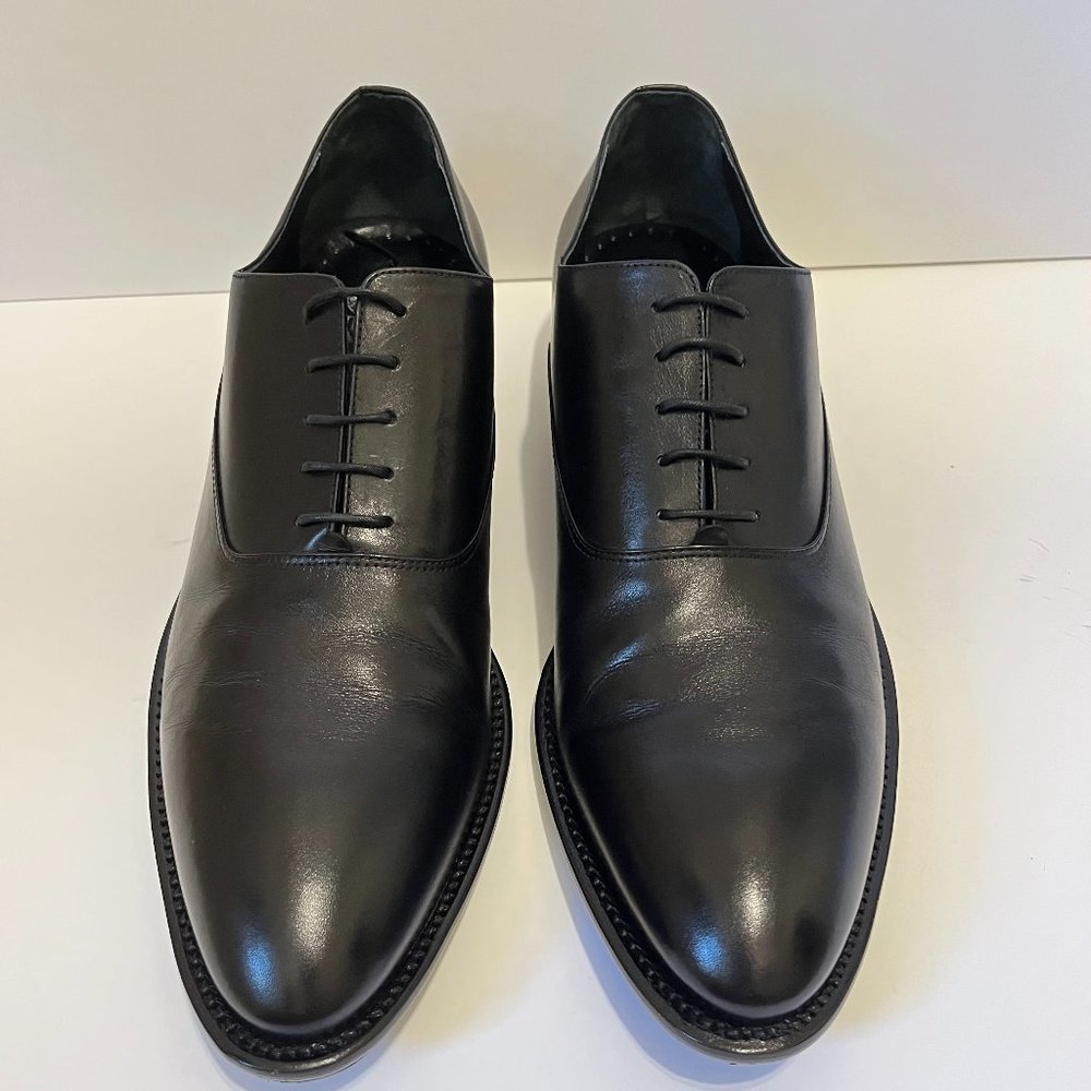 Black Oxford Dress Shoe by Enrico Fantini - Picture 14 of 14